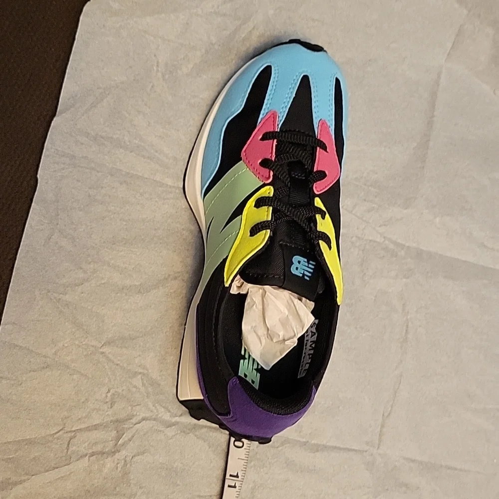 NEW BALANCE THE INTELLIGENT CHOICE 327 SNEAKERS 👟  SIZE 9 2/16 appro 9 1/2 - Picture 8 of 16